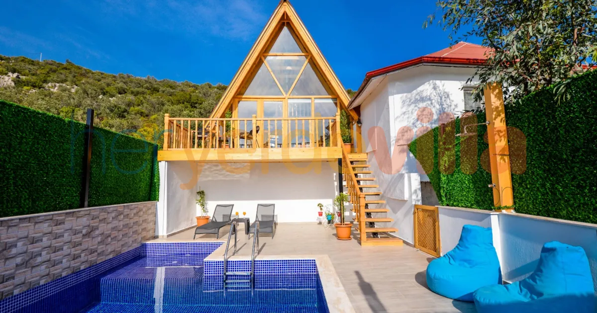 Villa Tuğçem Kalkan | Honeymoon Bungalow Villa