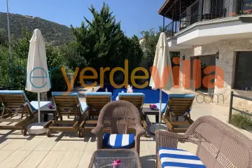Kalkan Merkez’de Deniz Manzaralı Villa – Villa Lady
