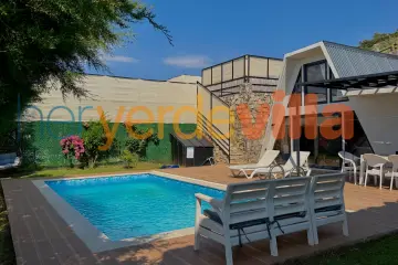 Fethiye Çalıca Bungalov Villa | Deniz Manzaralı, Özel Havuzlu Konfor