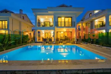 Luxury Holiday Villa | Villa White Palm 3 - Private Pool and Modern Design in Fethiye Akarca