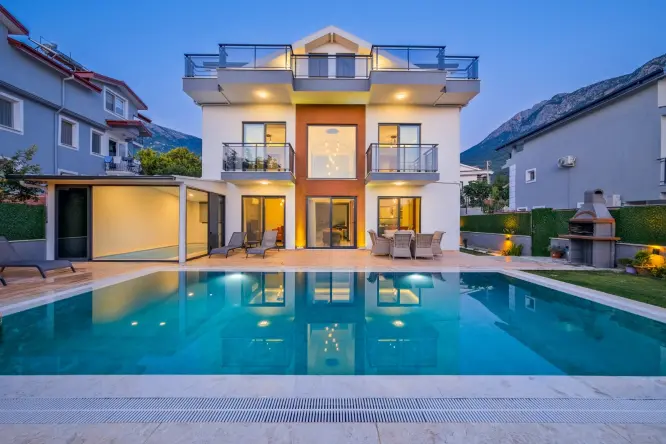 Villa Lotus Sea – Ölüdeniz Ovacık’ta Özel Havuzlu ve Isıtmalı Kapalı Havuzlu Kiralık Villa