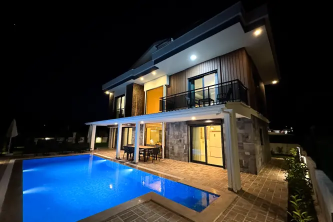 Fethiye Kargı'da 4+1 Özel Havuzlu Villa Venüs 5 | Kalabalık Aileler için İdeal!