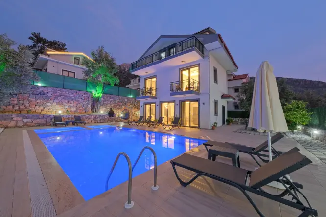Fethiye Ölüdeniz’de Özel Havuzlu Kiralık Villa – Villa Okan
