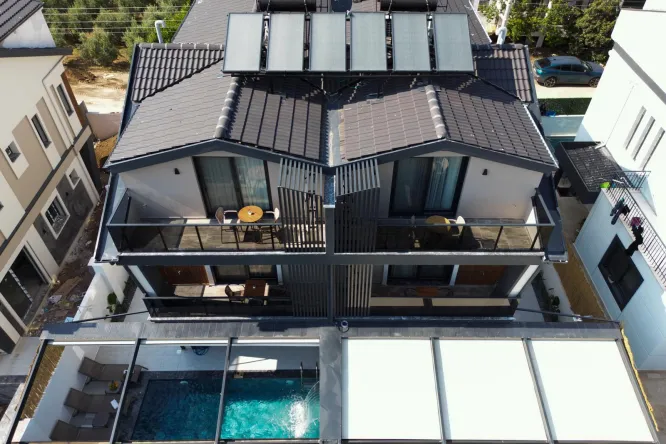 Fethiye Karagedik’te Hamam ve Saunalı Lüks Kiralık Villa – Villa Hygge 1