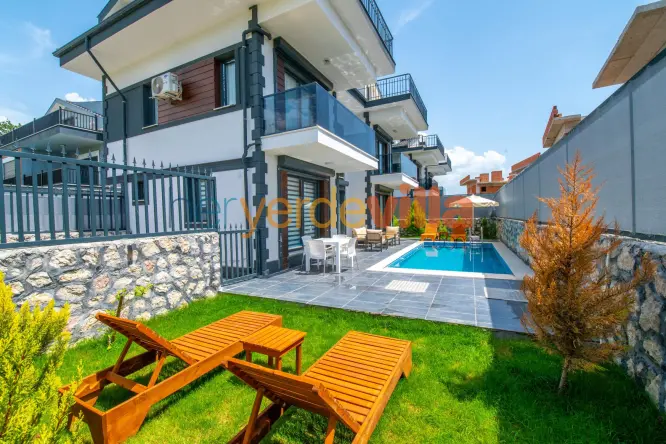 Seydikemer’de 4 Odalı Özel Havuzlu Villa – Villa Derinhera 1