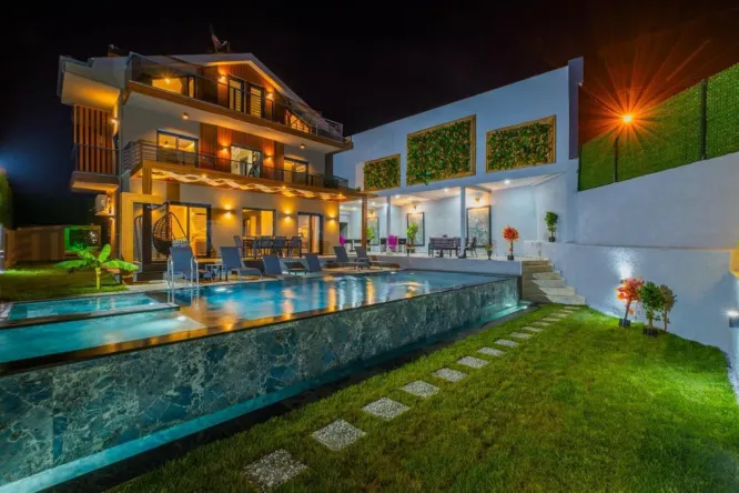 Villa Su – Fethiye Ovacık’ta Jakuzili ve Oyun Alanlı Özel Havuzlu Tatil Villası