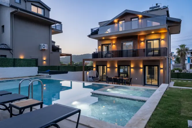 Villa Infinity 1 – Fethiye Ovacık’ta Jakuzili ve Özel Havuzlu Kiralık Villa