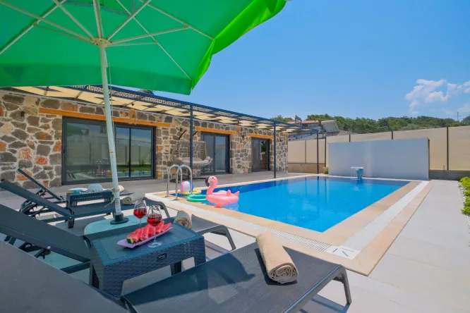 Fethiye Kargı’da Özel Havuzlu Villa Yıldız | 2+1, 5 Kişilik