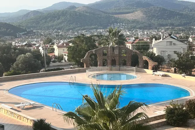 Fethiye Ovacık Kiralık Arsada Apart | 1+1, Ortak Havuzlu Daire