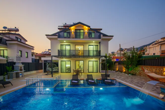 Villa Fullmoon 1 Fethiye – Hisarönü’nde Özel Havuzlu Tatil Villası