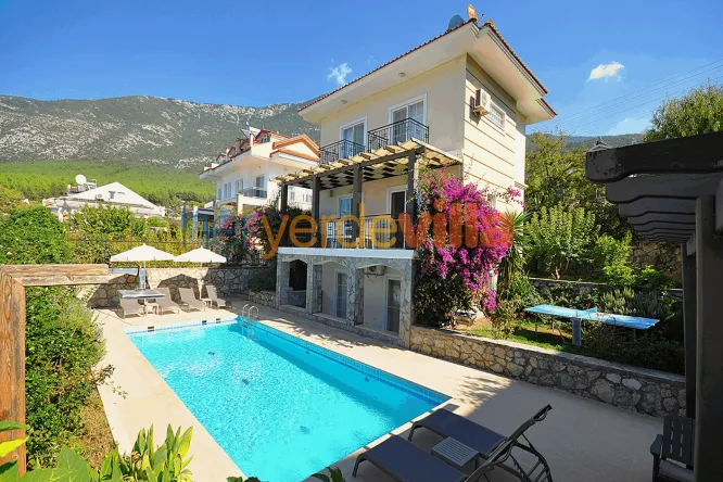 Villa Çağla | Fethiye Ovacık’ta Özel Havuzlu Kiralık 8 Kişilik Villa