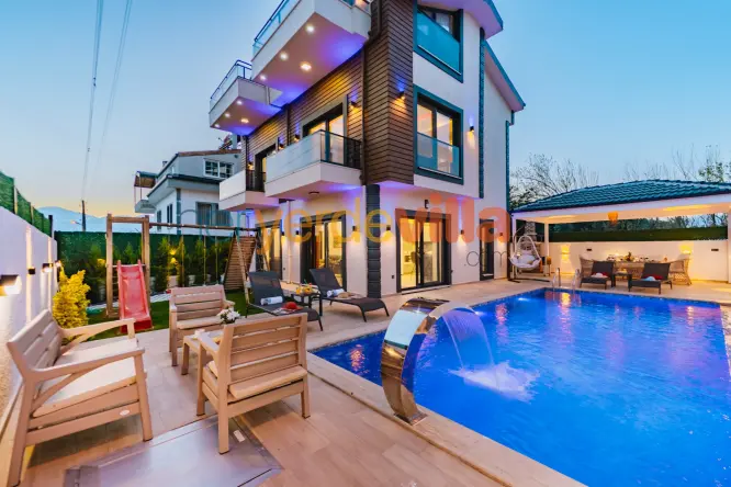Seydikemer Jakuzili Villa | 8 Kişilik Villa Bella Döğer