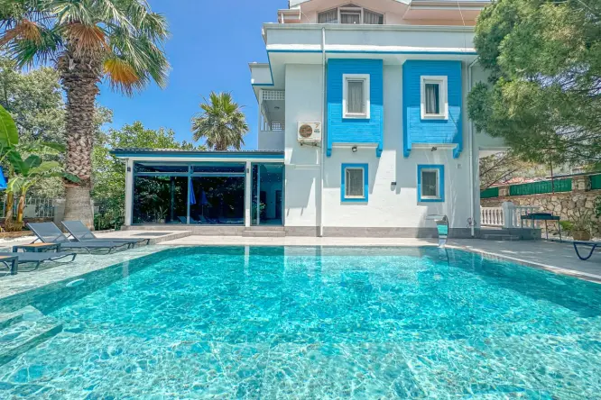 Fethiye Ovacık 8 Kişilik Saunalı Hamamlı Villa | Villa Öykü