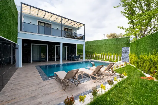 Fethiye Merkez Korunaklı Havuzlu Villa | 4 Kişilik Villa Heaven