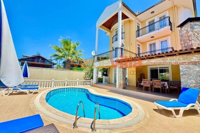 Ölüdeniz 8 Kişilik Özel Havuzlu Villa | Villa Defne Evi 3