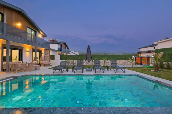 Fethiye Kargı Saunalı Özel Havuzlu Villa | Villa Sea Lion 2