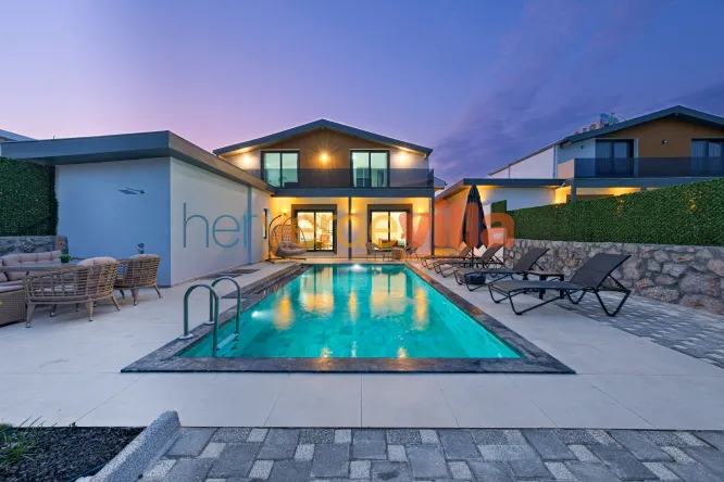 Fethiye Kargı Isıtmalı Havuzlu Villa | Villa Sea Lion 5