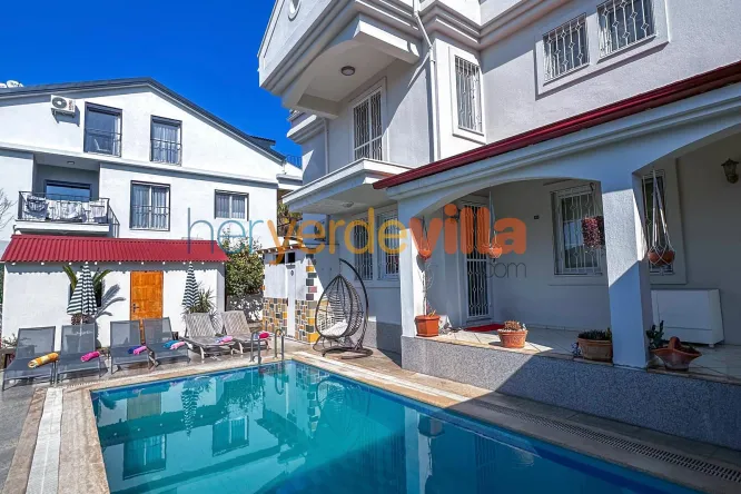 Villa Asilzade | Fethiye Çalış’ta Özel Havuzlu 10 Kişilik Villa