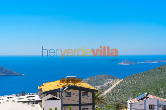 Villa Emir Akbel | Kalkan’da Isıtmalı Kapalı Havuzlu Balayı Villası
