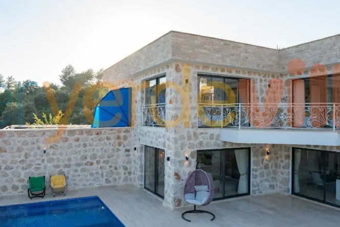 Kalkan İslamlar Korunaklı Villa | 4 Kişilik Özel Havuzlu Villa Slim 2