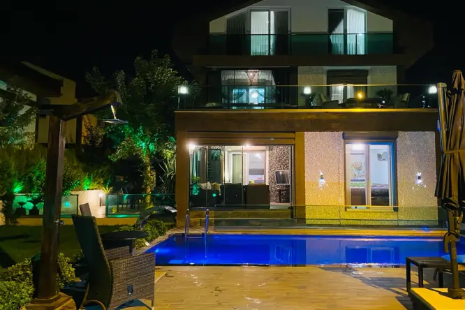 Fethiye Hisarönü'nde Lüks Kiralık Villa Bilge - Ölüdeniz'e Yakın