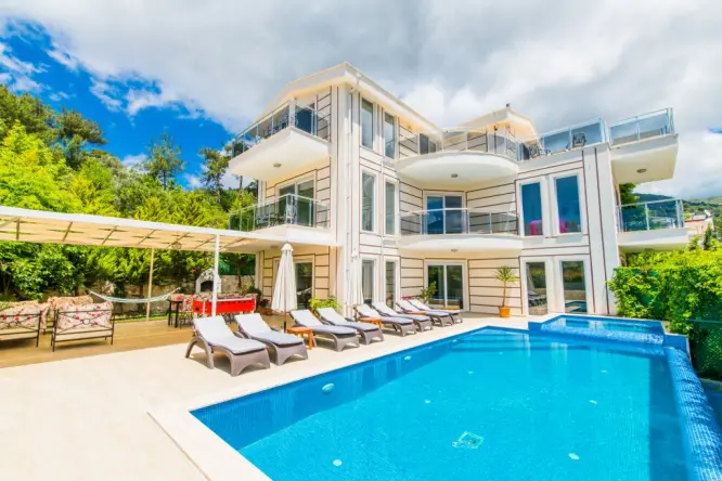 Villa Olive 2 - Kalkan Tatil Villası: Doğa Manzaralı Lüks Konaklama
