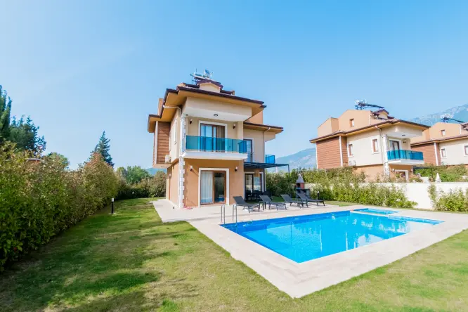 Villa Seven 1 Ölüdeniz'e Yakın 3 Yatak Odalı Konfor Fethiye Hisarönü'nde Lüks Villa