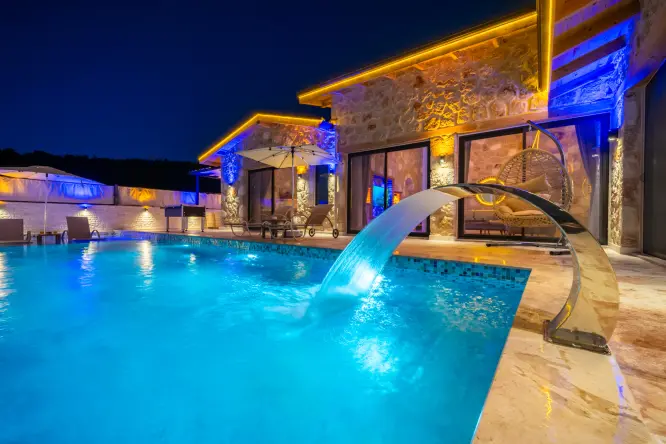 Özel Havuzlu Kiralık Villa – Villa Anemon 1, Kalkan Akbel