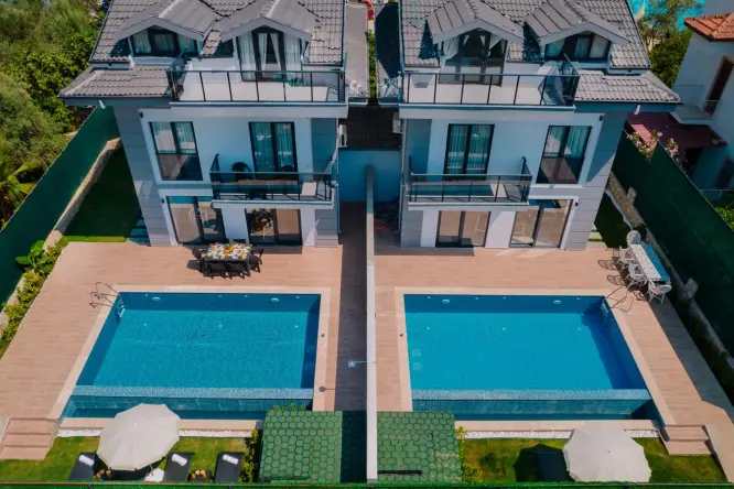 Villa Polina 2 - Konforlu 3 Yatak Odalı Villa, Ölüdeniz, Fethiye | Havuzlu Tatil Evi