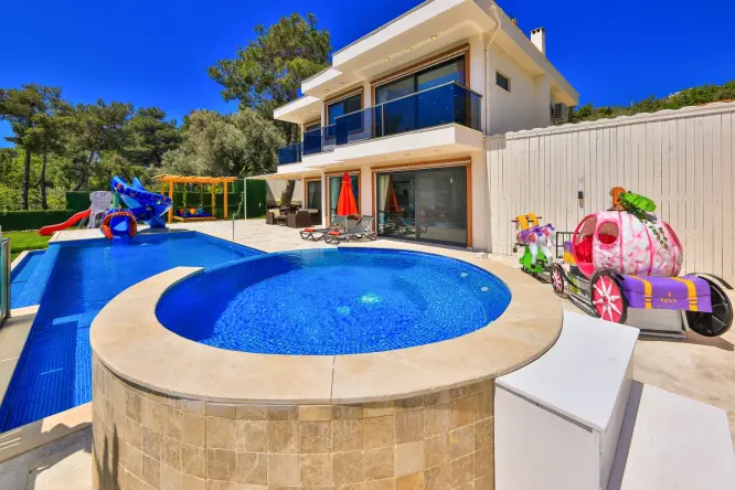 Kalkan İslamlar Kiralık Villa | Villa Peri Masalı 5 Kişilik