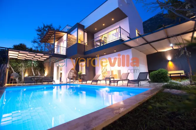 Kalkan Kızıltaş Deniz Manzaralı Villa | Villa Ardıç 2