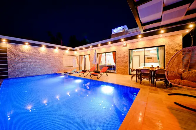 Özel ve Isıtmalı Havuzlu Villa – Villa Anemon 2, Kalkan Akbel