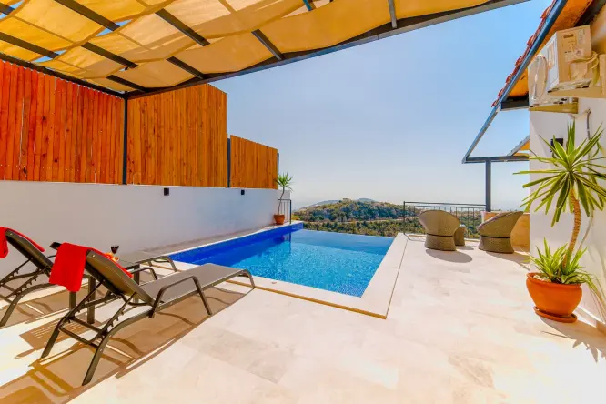 Kalkan Balayı Villası | Villa Reis Kördere 1 - 2 Kişilik