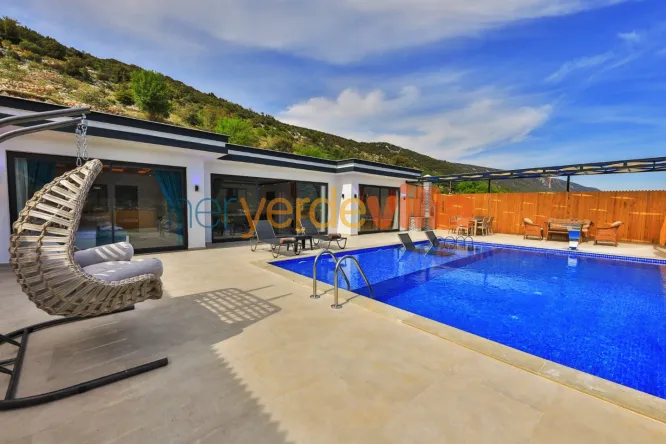 Kalkan Sarıbelen Kiralık Villa | Villa Ela 1 5 Kişilik