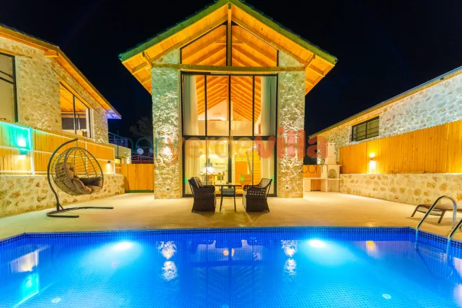 Kalkan Bezirgan Balayı Villası | Villa Vega 2 Kişilik
