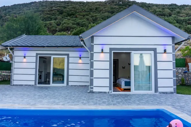 Villa Asilim – Kalkan Sarıbelen’de Özel Havuzlu Lüks Balayı Villası