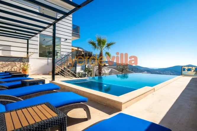 Villa In The Sky Kalkan Akbel - 10 Kişi Kapasiteli Lüks Villa Kiralama