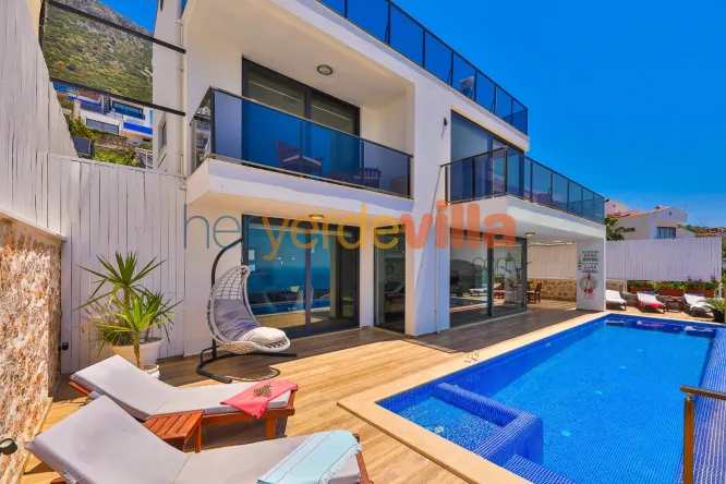 Kalkan Kızıltaş Kiralık Villa | Villa Akasya 6 Kişilik