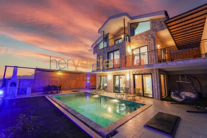 Fethiye’de Lüks Kiralık Villa – Villa Legendary 2, Patara Plajı Karşısında