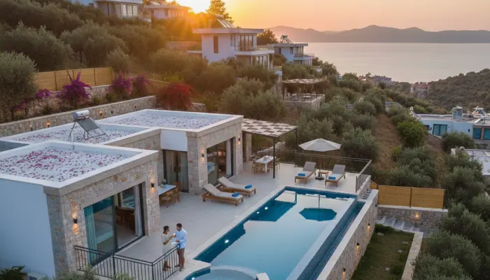 Kalkan Balayı Villaları: Deniz Manzaralı Romantik Villa Tatili Rehberi