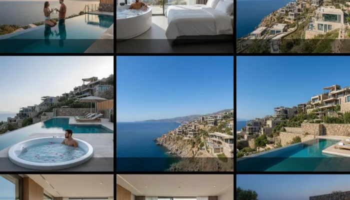 Lüks Balayı Villaları: Özel Havuzlu ve Deniz Manzaralı Romantik Tatil