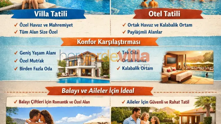 Villa Tatili mi Otel mi? Hangisi Daha Avantajlı 2026 Rehberi Villa Tatili mi Otel mi? Hangisi Daha Avantajlı 2026 Rehberi