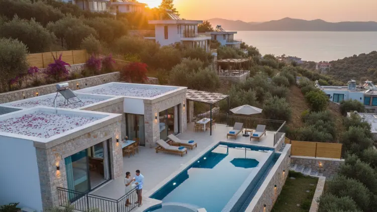Kalkan Balayı Villaları: Deniz Manzaralı Romantik Villa Tatili Rehberi Kalkan Balayı Villaları: Deniz Manzaralı Romantik Villa Tatili Rehberi
