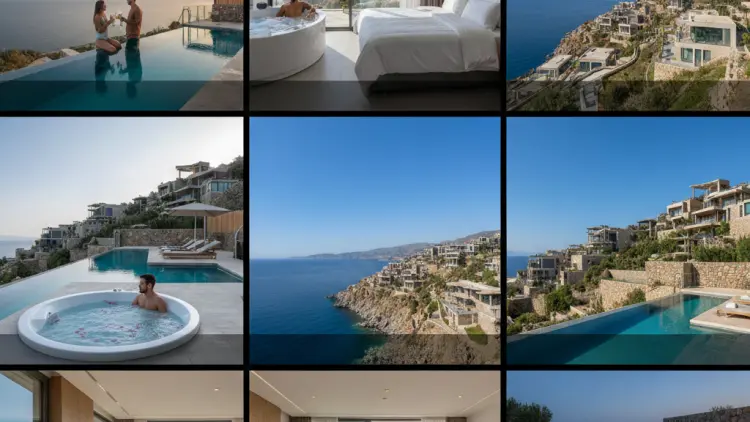 Lüks Balayı Villaları: Özel Havuzlu ve Deniz Manzaralı Romantik Tatil Lüks Balayı Villaları: Özel Havuzlu ve Deniz Manzaralı Romantik Tatil